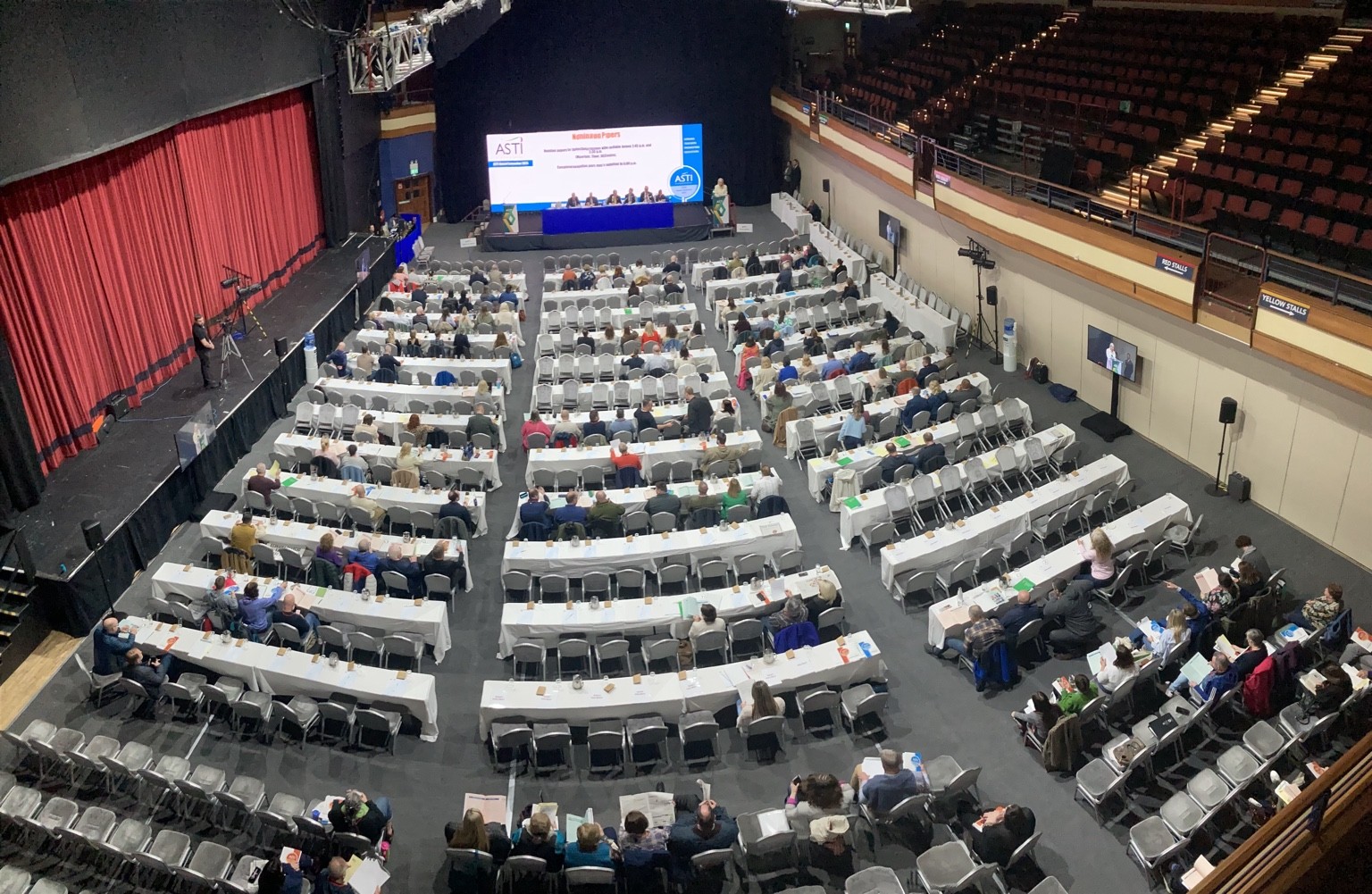 ASTI Annual Convention in Killarney, viewed from the balcony